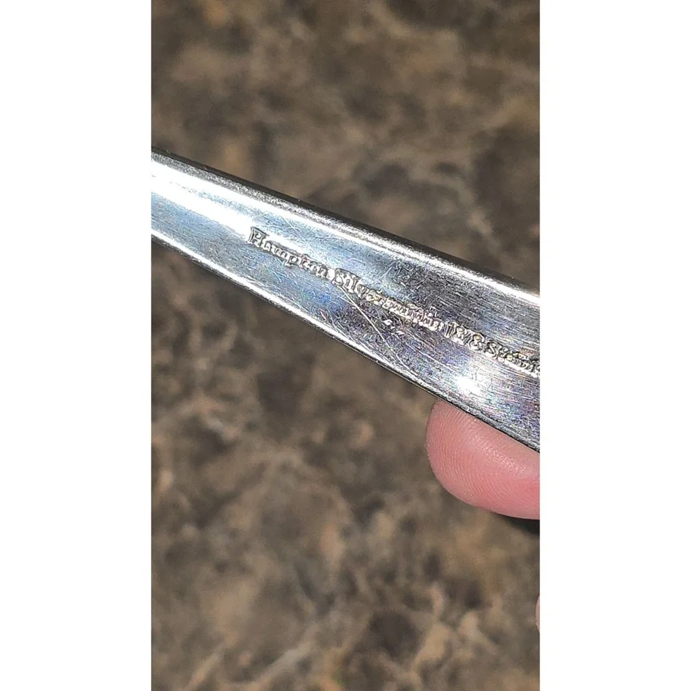 Hampton Silversmiths * CONCORDE Satin Stainless Dinner‎ Forks Lot Of 9